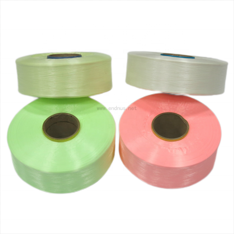 Multi Color Options 150D Polyester Glow In The Dark Yarn Photo Luminescence Filament Fiber