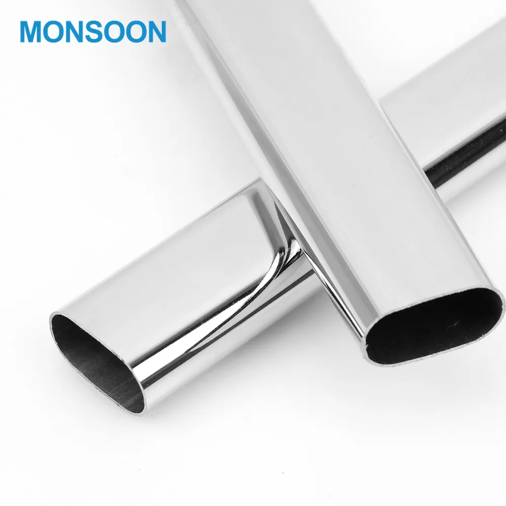 MONSOON stainless steel wardrobe raill Round Thick Furniture Fittings Ss Pipe Closet Clothes Wardrobe Tube