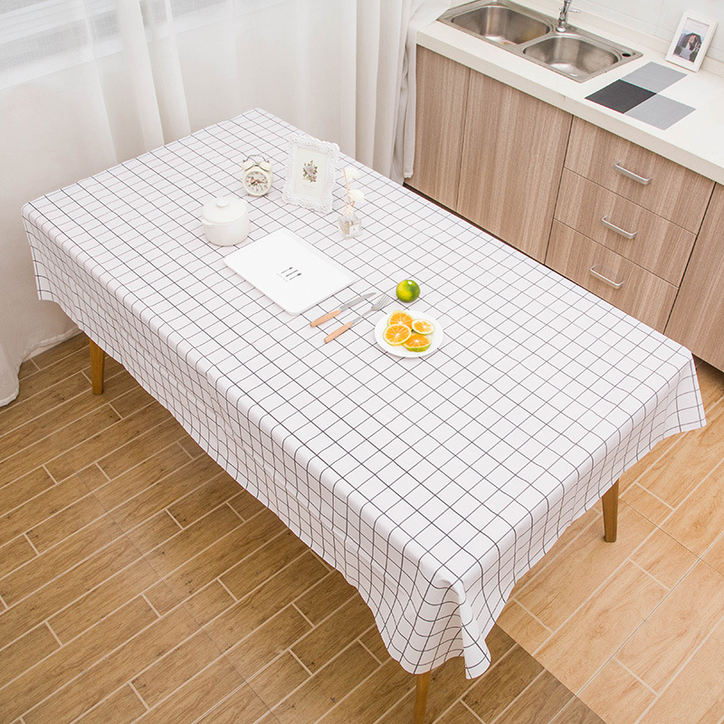 Household Living Room Simple Tablecloth Ins Style Sub Waterproof Oil Proof Table Cloth
