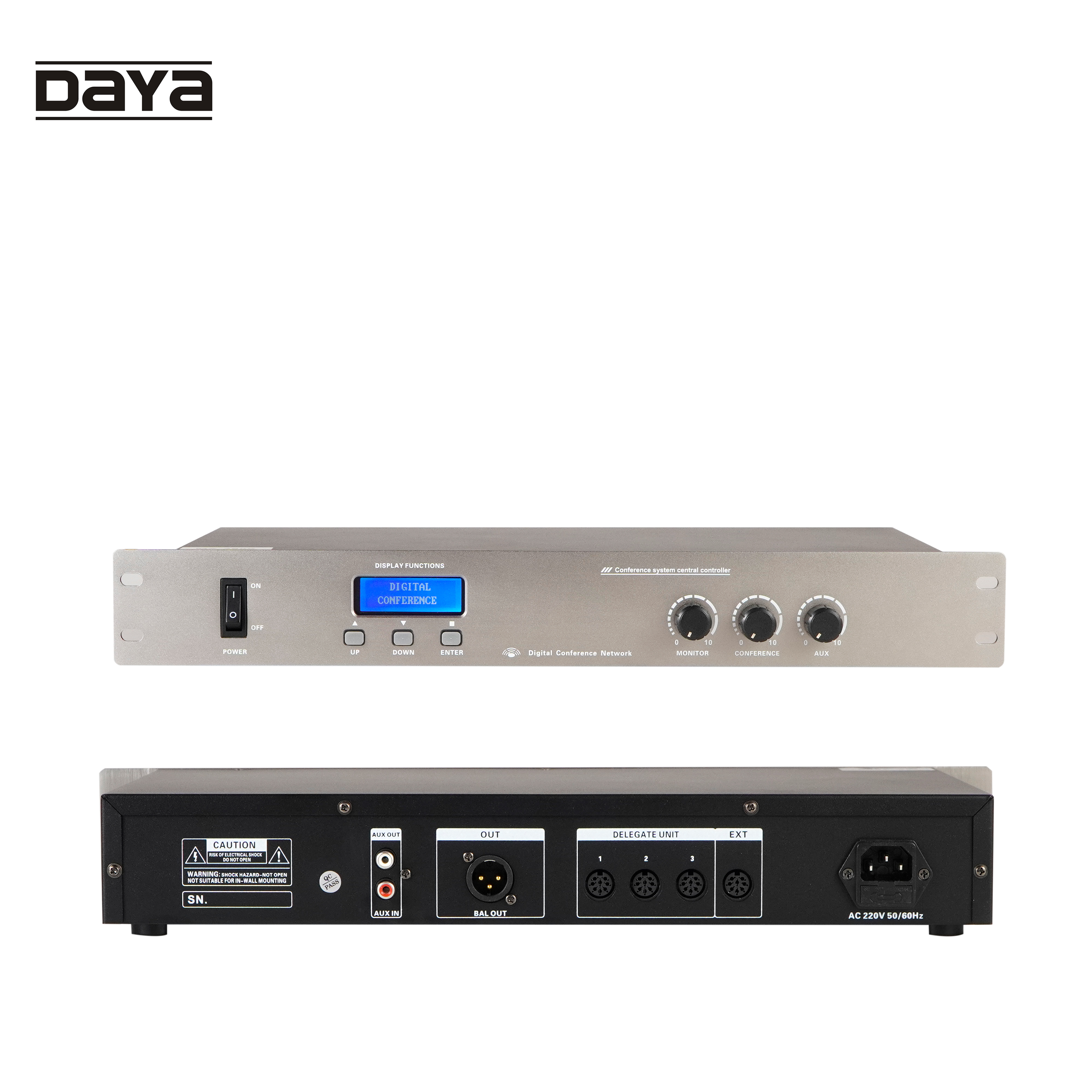Professional Audio Conference Equipment Digital Wired Microphone System Microphones LCD Audio Video Conference Room