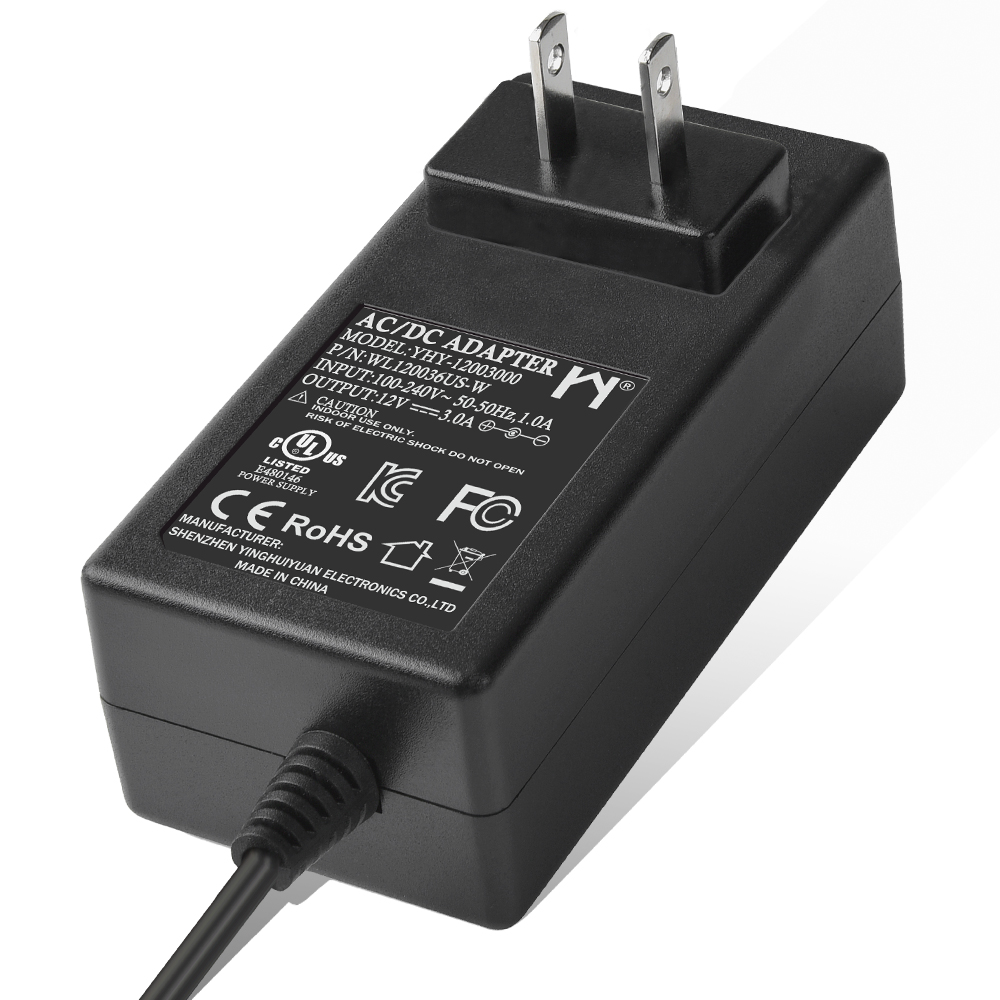 12v3amp power adopter 12 volt 3amp plug adaptor 12 volt 3 amp dc power adapter for android tv box