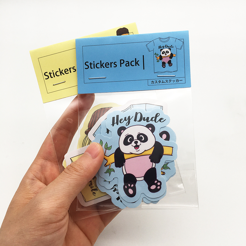Custom Waterproof Vinyl Sticker Printing for Kids Cartoon products