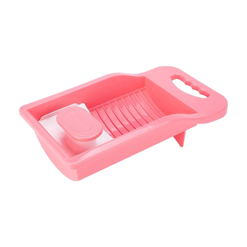 Lazy hands free socks washboard household mini washing basin socks underwear washboard tool washing board laundry wash board