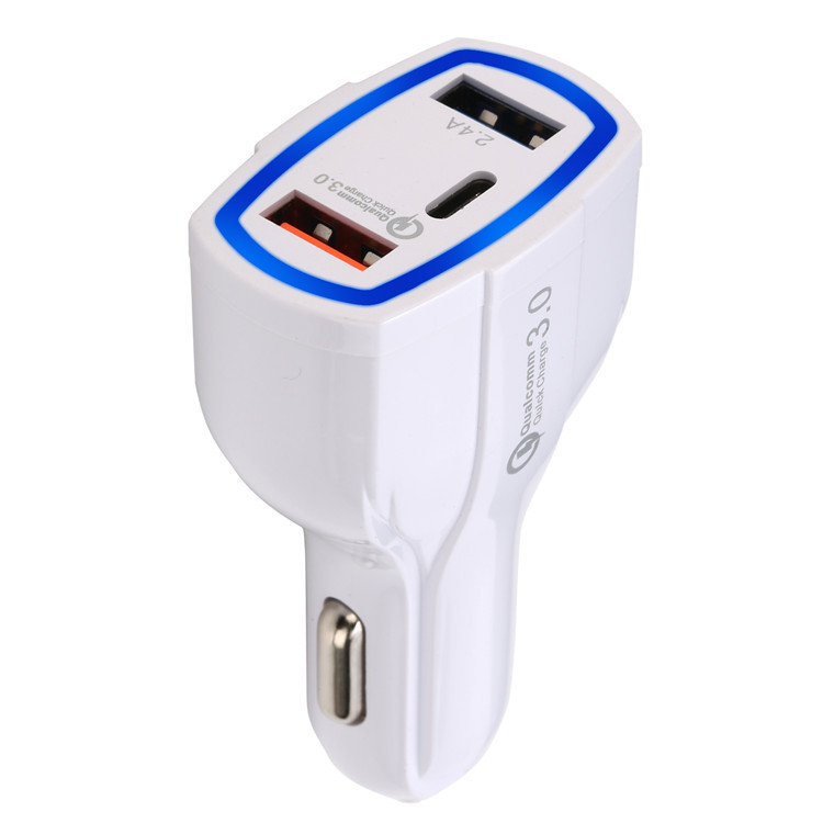 QC3.0 PD Быстрая зарядка type-c usb-c мобильный телефон автомобильное зарядное устройство адаптер с пакетом