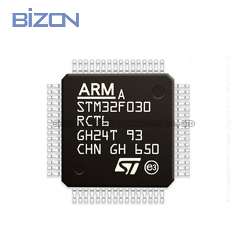 Цена оптовой продажи STM32F030 STM32F030RCT6 STM32F030RC QFP64 новое и оригинальное IC