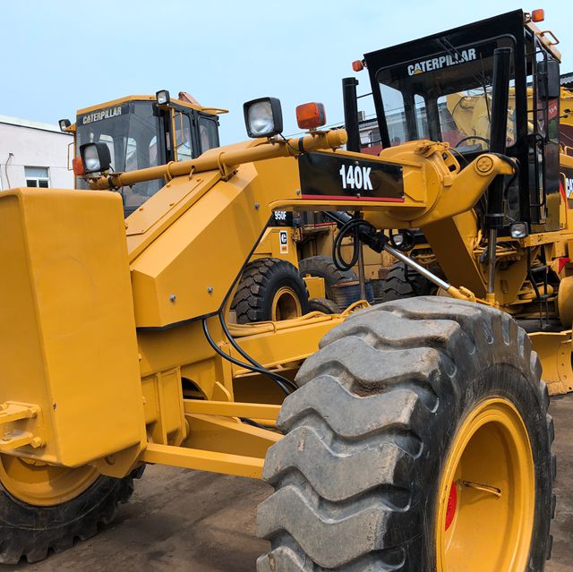 Оригинальный Подержанный CAT 140H 140G 140K 140 автогрейдер машин для продажи предварительно окрашенная оцинкованная сталь) с низкой ценой