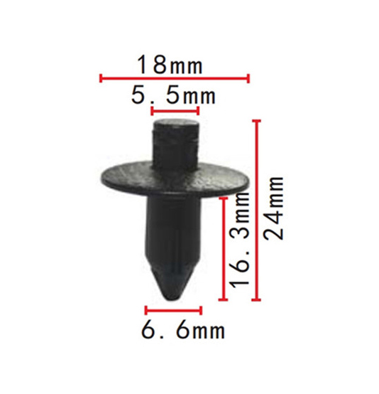 Exterior Trim Panel Fastener Positioner M683156 M683157 M683158 M683159 For Nissan Toyota Suzuki Mitsubishi Bumper Clips