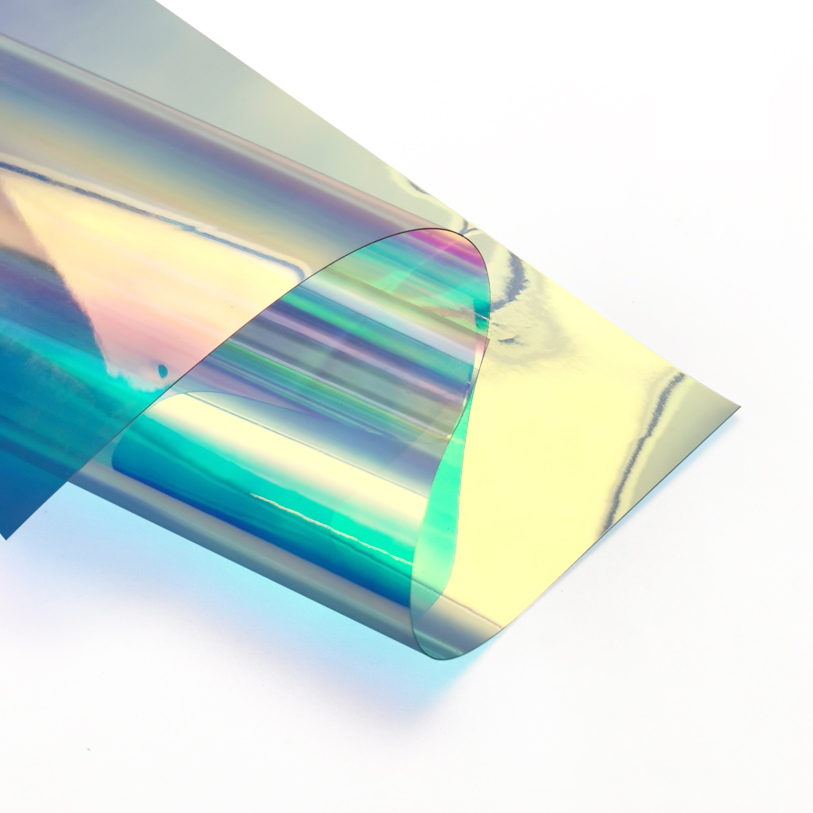 tpu variety film iridescent mylar 0.3 holographic water proof red film