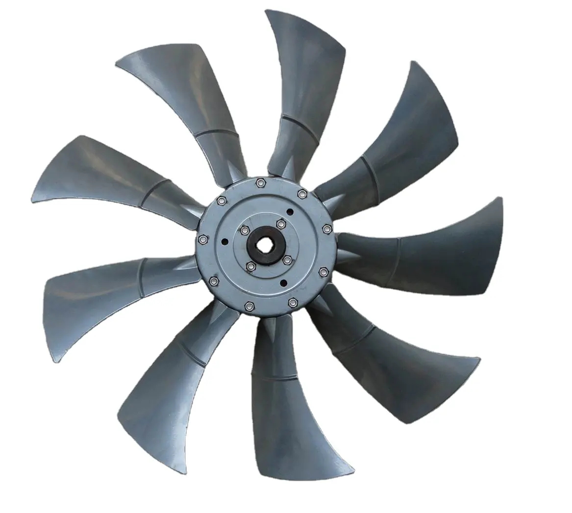 axial aluminium alloy blade impeller