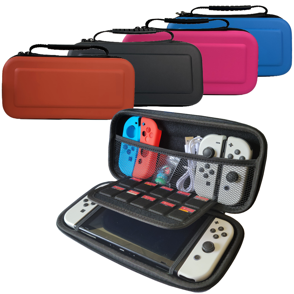 Чехол с выключателем для Nintendo Switch Oled сумка для хранения EVA защитный чехол выпуклый дизайн