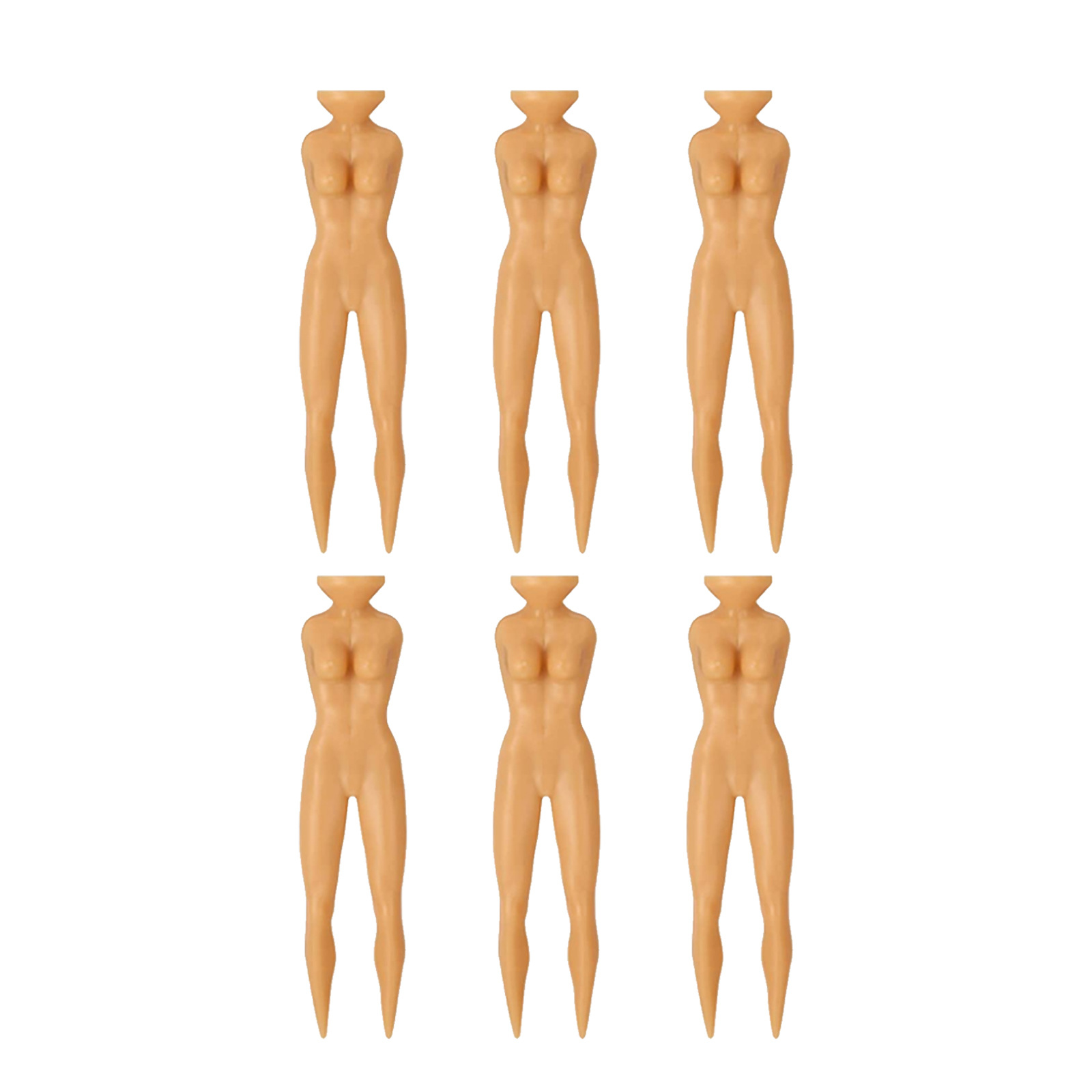 Outdoor toy Golf tee peg custom design new hitting pins bulk plastic novelty nude naked lady golf tees