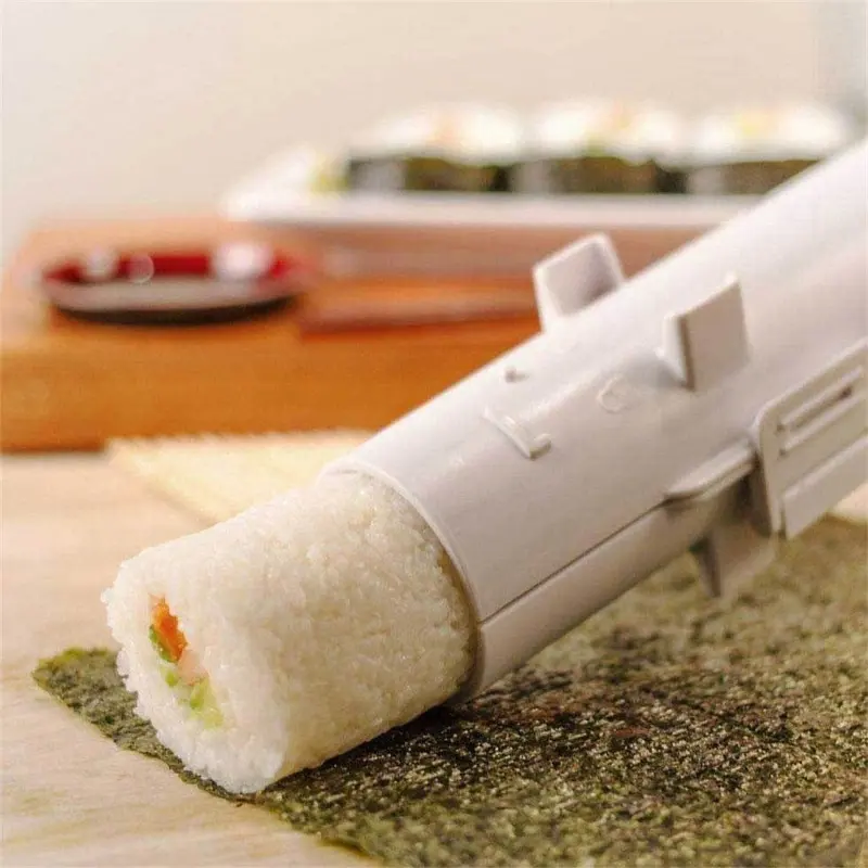 Sushi machine kitchen accessories sushi tool sushi machine rice roll mold bazooka vegetable meat roll tool