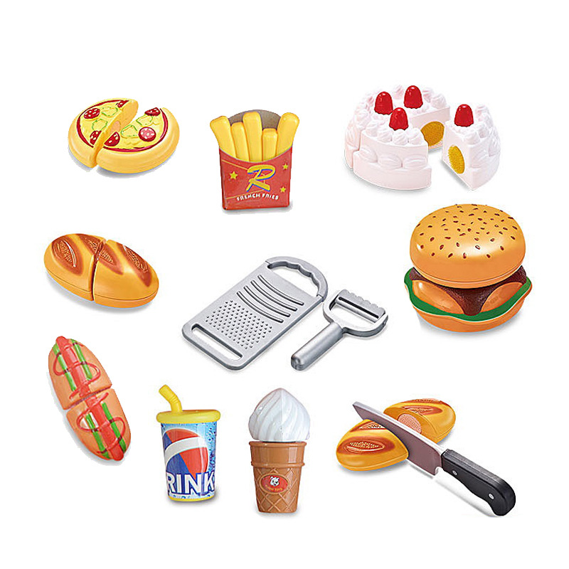 Most popular plastic pretend play set toy for kids smart funny indoor and outdoor baby toys kitchen set