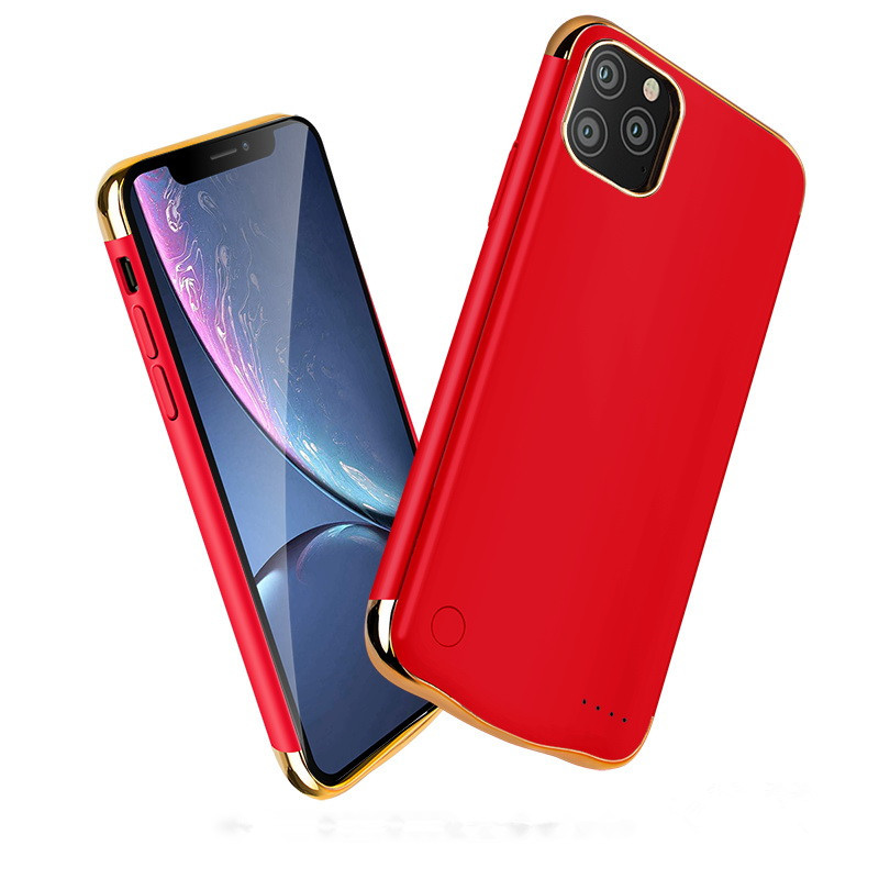 Новый роскошный гальванический Тонкий чехол с аккумулятором для iPhone 11 Pro Max, зарядный чехол для iPhone 11 Pro Max