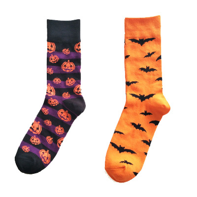 XIANGHUI Fashion socks Women's Hosiery Halloween Christmas Cotton Spandex Socks For Accessories Womens Socks