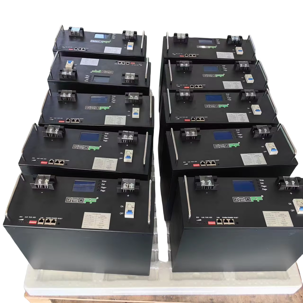 Smart BMS LiFePO4 10kwh 50 kwh 51.2V 60V 100Ah 200Ah 320Ah Solar Lithium ion Server Rack Mounted Battery Pack For Solar System