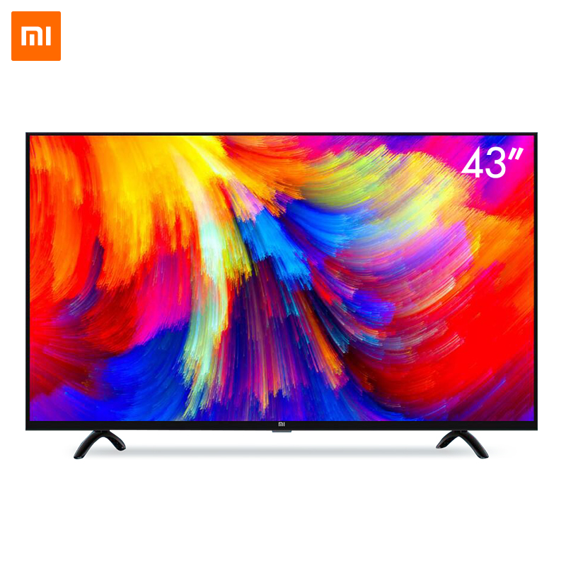 Китайская версия Mi LED-телевизор 4S 43 дюймов Xiaomi ТВ приемник для 1 + 8 Гб Приставка SMART TV 4K 4k