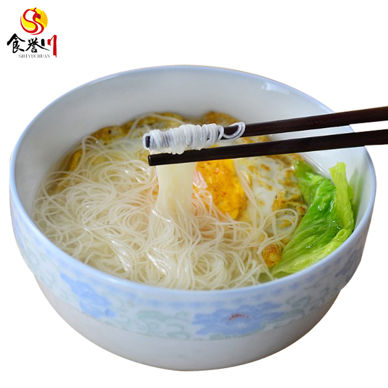 Zhongjiang handmade hollow noodles Sichuan handmade children absorbable Somen Noodles