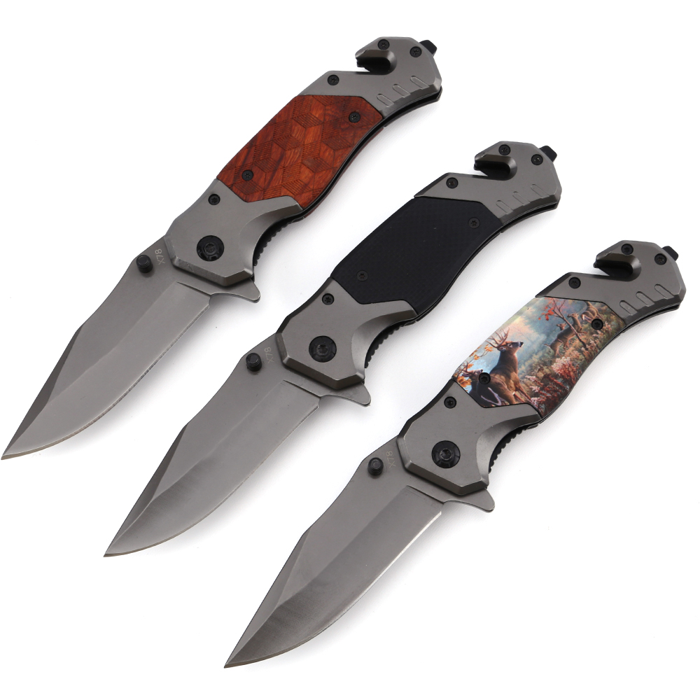 Hot sellings 2020 amazon shipping printing customized packaging and labeling logo design 3d printing service survival knife