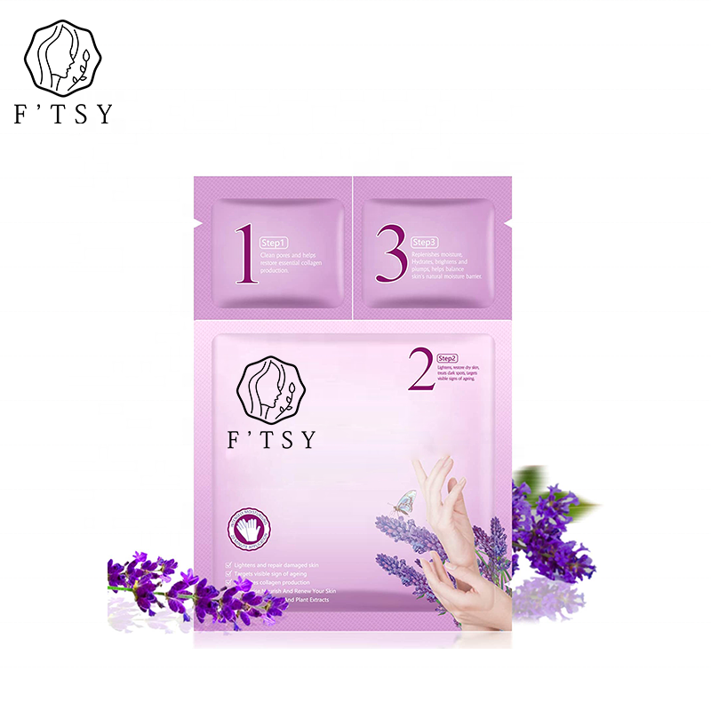 Hot Sell Moisturizing Protein Rich Repair Anti-Aging Cracks Repairing And Whitening Gloves Hand Mask