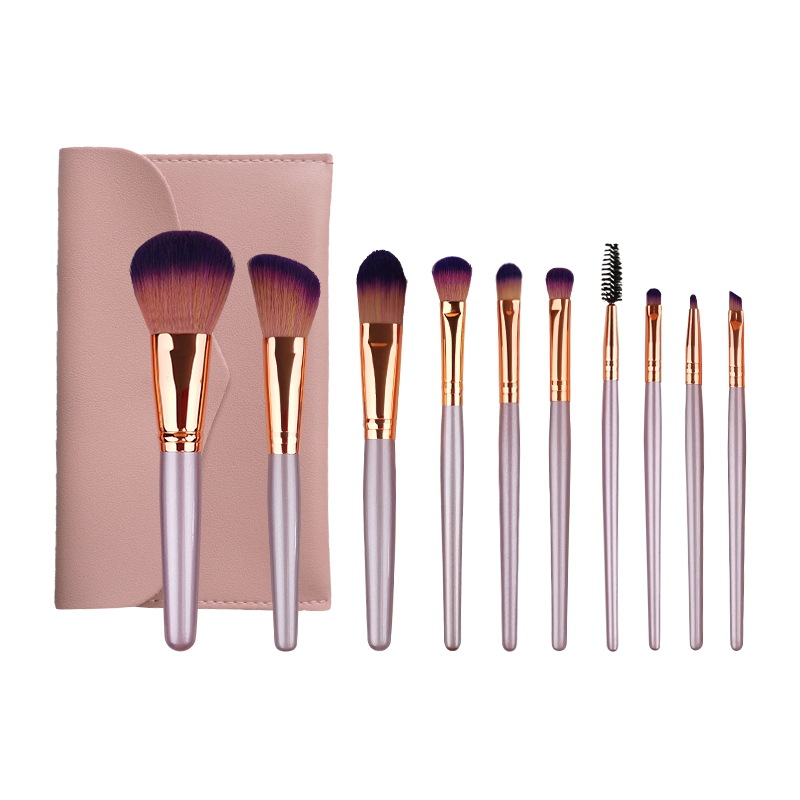 Wholesale Makeup Brush Set Professional Cosmetic Brush Makeup Set Wood Handle Vegan Blush Eyeshadow Powder Brush Set