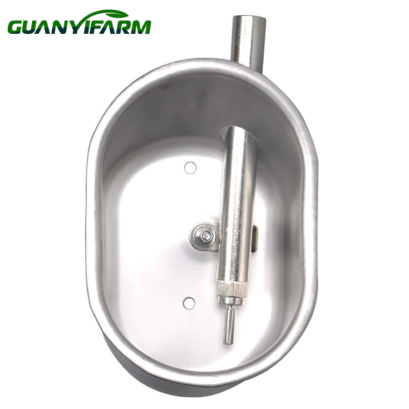 Guanyifarm Enhanced Animal Drinkers Improved Automatic Stainless Steel Waterer Bowl for Pig Farming and Chicken New Condition