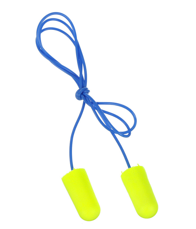 Проводные полиэтиленовые пакеты стандартного размера E-A-Rsoft желтые Neons затычки для ушей 311-1250