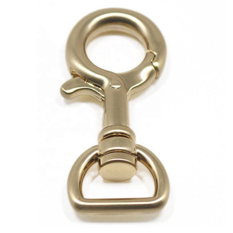 Bag Parts Hardware In Stock Dog Leash Snap Hook Wholesale 5/8 1 Inch Swivel Snap Hooks Custom Metal 25mm Dog Hook for Handbags