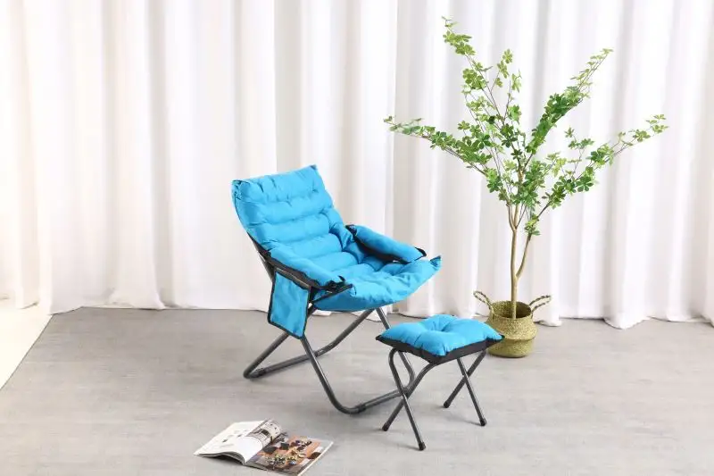 Hot Sale High Quality Adjustable Backrest Folding Chair Sofa Bed Bean Bag Boy Recliner Chairs Lazy Sofa Floor Chair