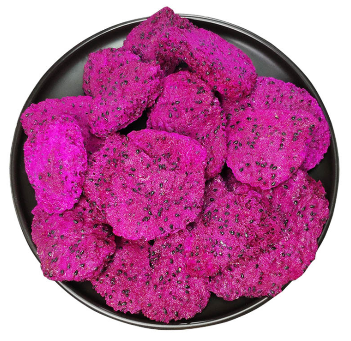 Wholesale Natual No Additives Freeze Dried Red Dragon / Pitaya Fruit Slices And Chips