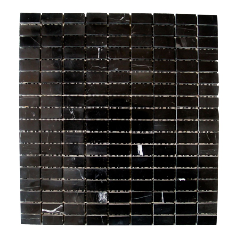 Blackmarquina natural marble mosaic tile for wall decor