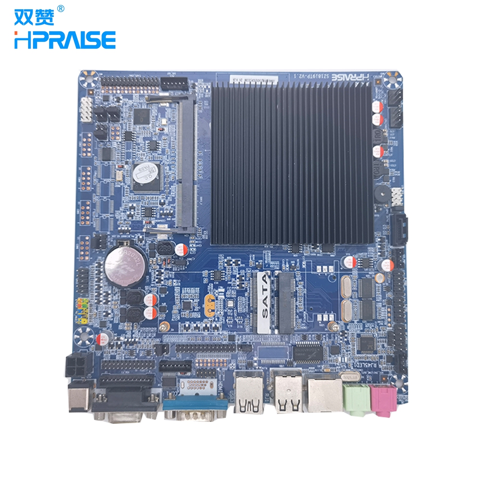 J1800 тонкая клиентская материнская плата VGA EDP lvds DC 12 В в отрасли mini itx материнская плата