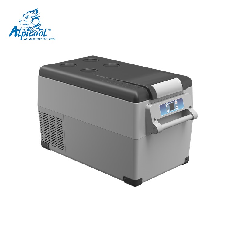 Alpicool CF35 портативные мини-холодильники с морозильной камерой, холодильник с 37 квартами для кемпинга, рыбалки, дороги, путешествий, пляжа