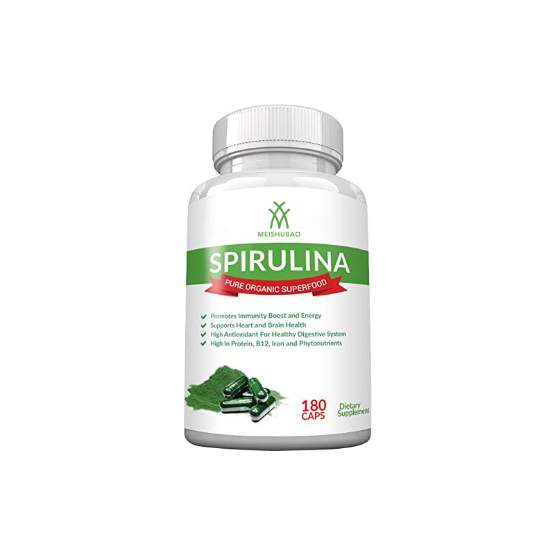 Lifeworth organic spirulina hard capsule for brain supplement