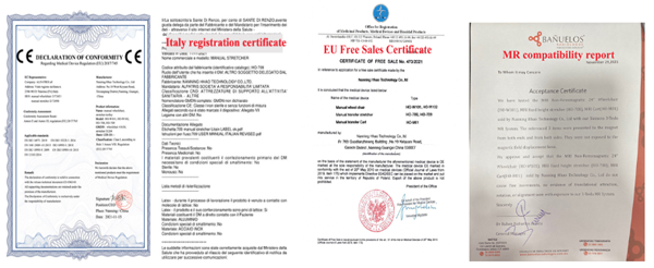 MR Conditional  Aluminum Non-Magnetic Stretcher for 1.5T and 3.0T MR system