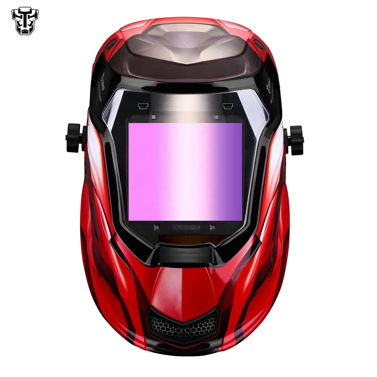 DEKO MZ240 Новая электрическая Сварочная маска/шлем/сварочные линзы для сварочного аппарата или плазменного резака с автоматическим затемнением на солнечной батарее