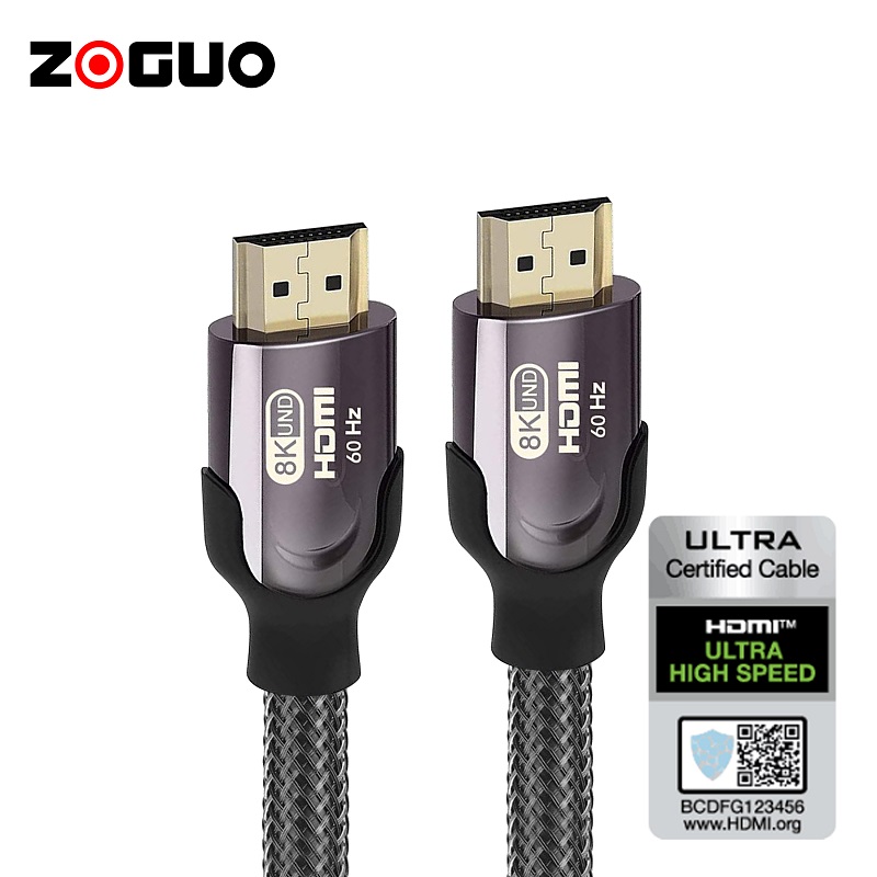 Ultra Speed HDMI Cable 8K 60Hz 120Hz HDMI2.1 Version 2 Meter Male-Male HDMI 2.1V Cable