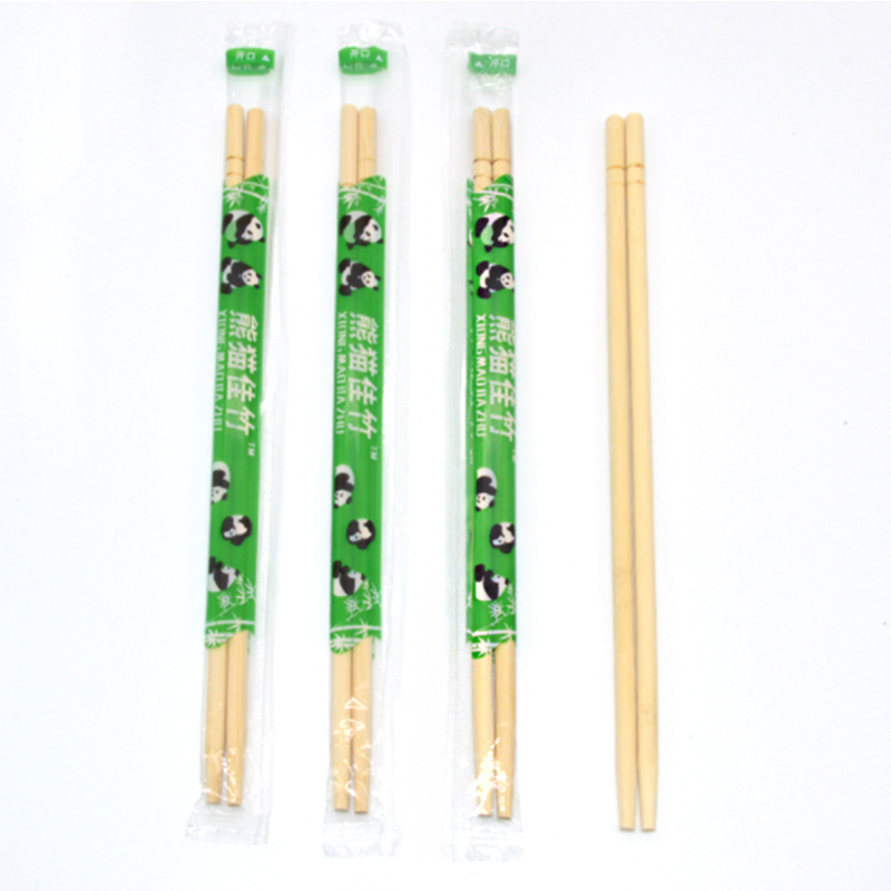 Chinese portable Custom Printed disposable bamboo chopsticks