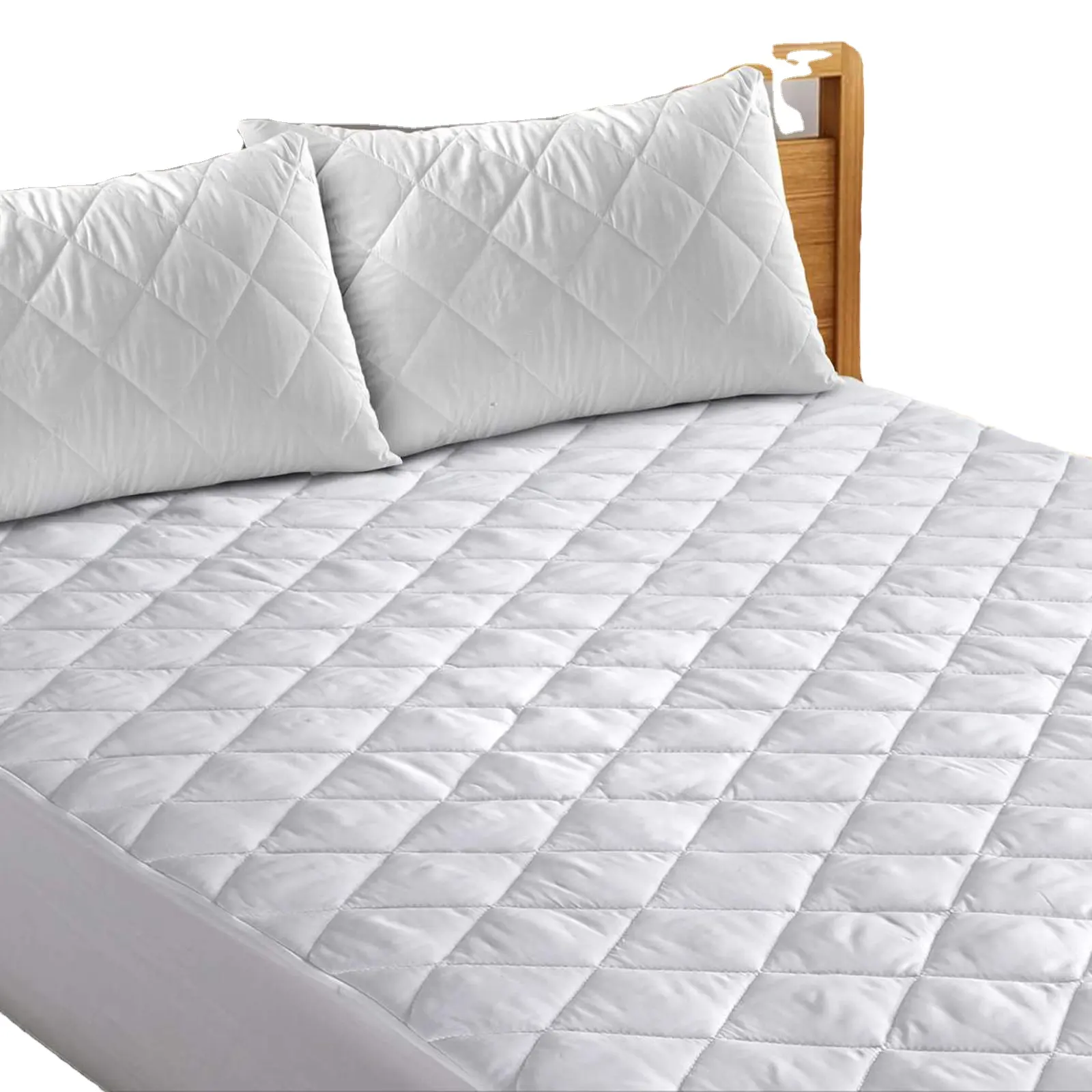 Customized 100% waterproof breathable fully fitted bed cover extra deep quilted waterproof mattress protector