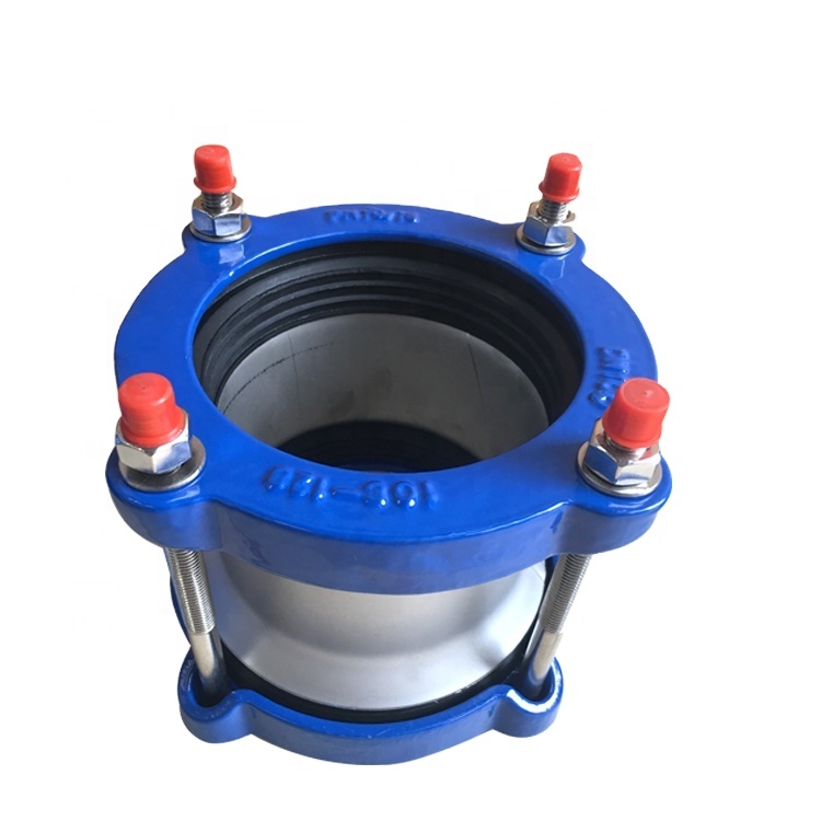 ПВХ hdpe трубы использовать широкий диапазон SS304 гибкий шаг Универсальный комод муфта цена