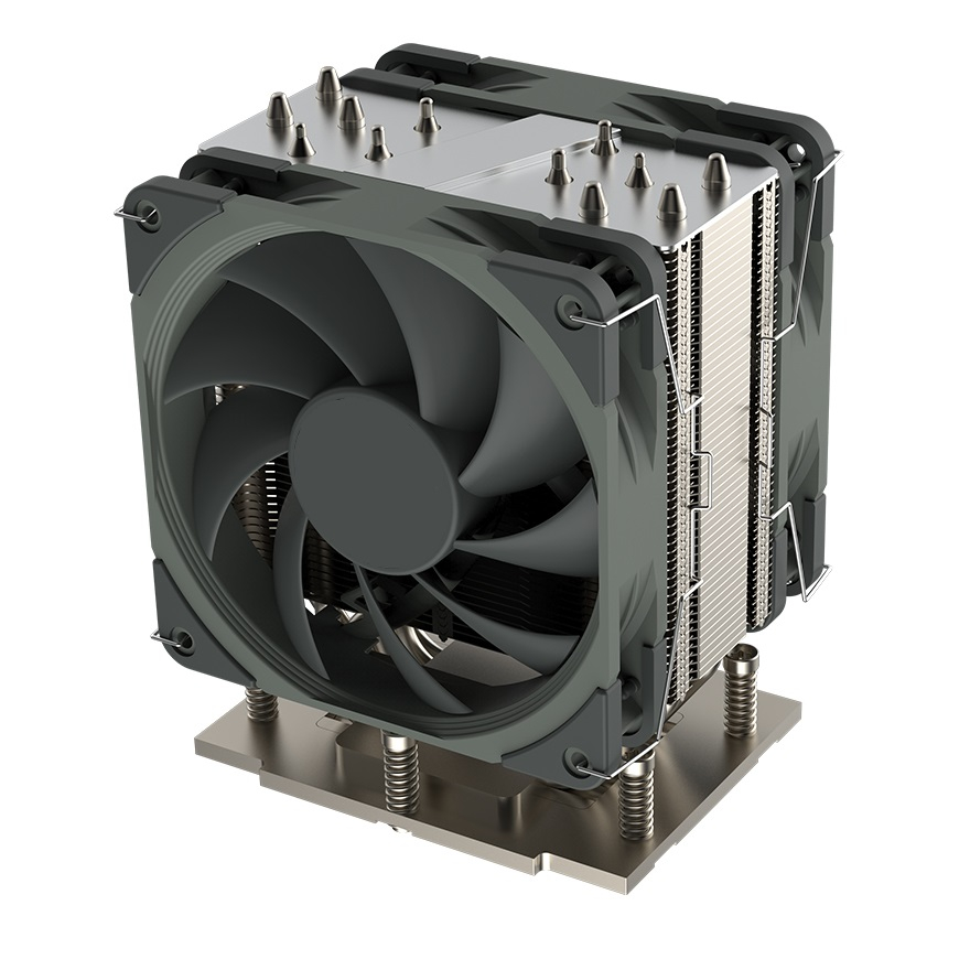 Новейший Процессор AMD SP5 4U active LGA 6096 Genoa EPYC 7004 TDP 400 Вт, радиатор теплоотвода для сервера рабочей станции