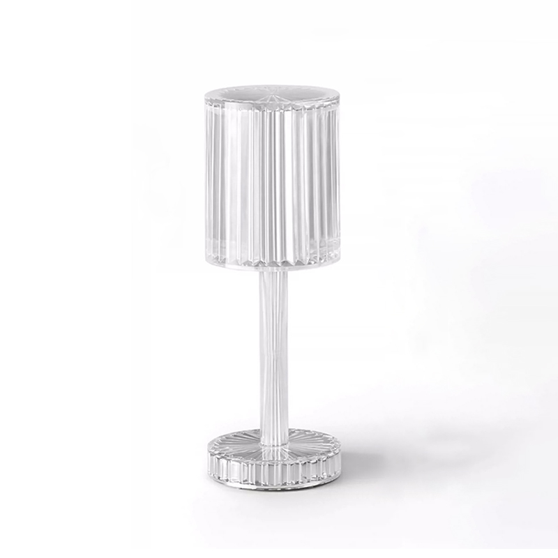 Beautiful Glass Desk Lamp Living Room Bedroom Bed Lamp Hotel Club Sample Room Modern Crystal Table Lamp