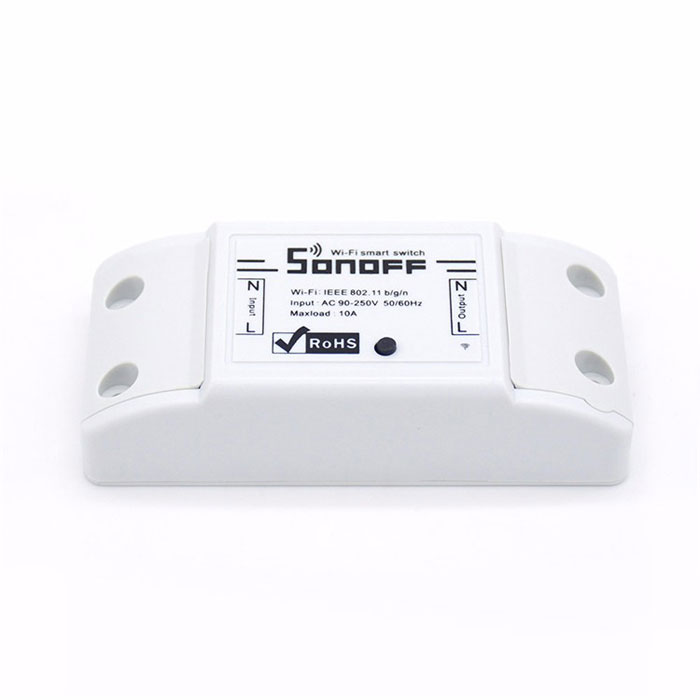 Умный выключатель Sonoff basic R2, переключатель блокировки для генератора, самоблокирующийся, WiF Sonoff basic R2, Wi-Fi