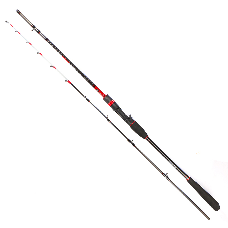 Wholesale High Carbon Rotating Guide Ring Rods Fishing 1.6-2.0m Spinning Rod for All Fishing