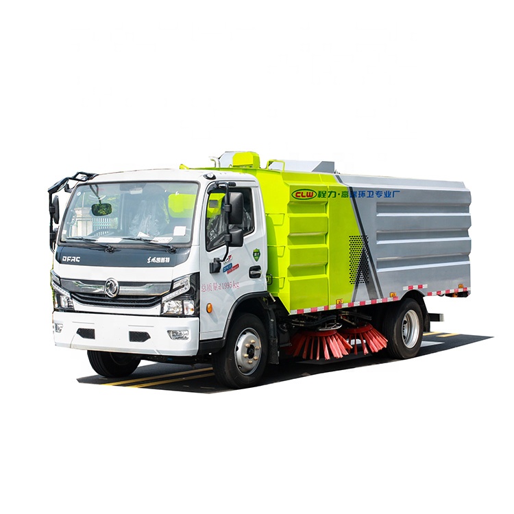 8000 Liters Street And Runway Sweeper Truck 4X2 Quality Sweeper For Sale