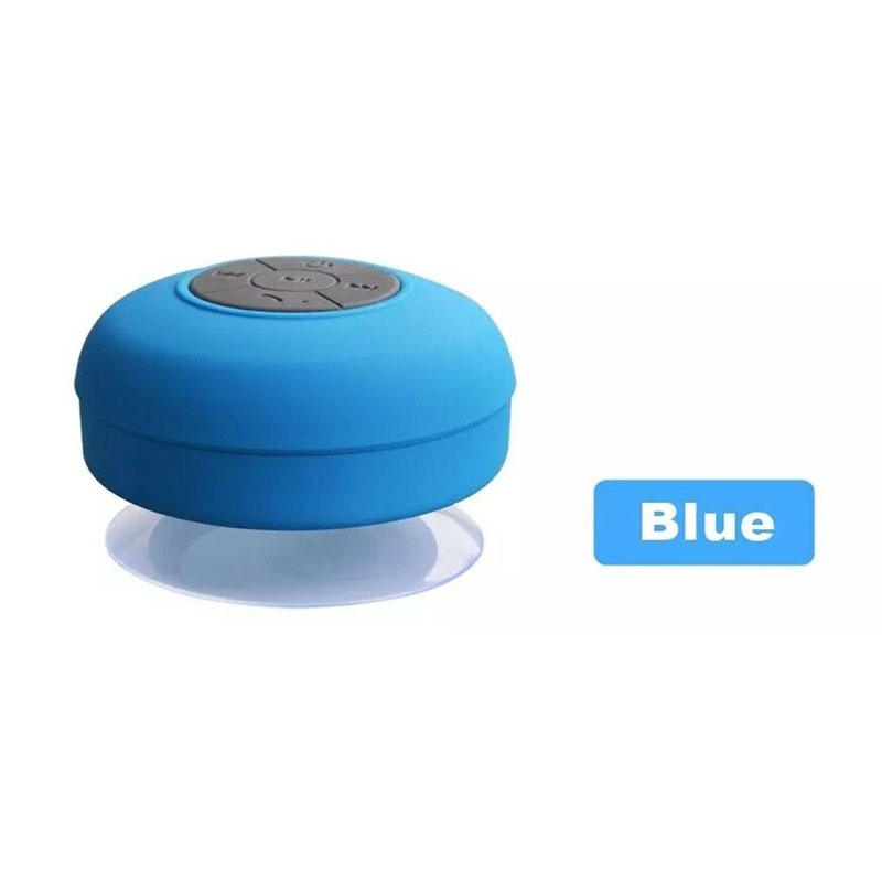 BST06 IPX4 5.0 Mini Portable Sound Computer BT speaker with Suction cup function FM TF Audio Active Speaker