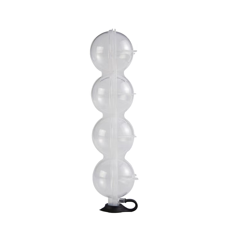 4 Round Silicone Ice Ball Molds Round Sphere Shape Mould Plastic Ice Ball Mold