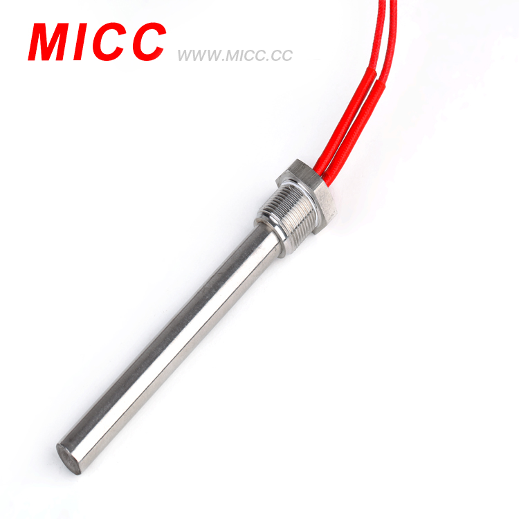 Нагревательная трубка MICC с одной головкой, нагревательный элемент с электрическим картриджем для формования