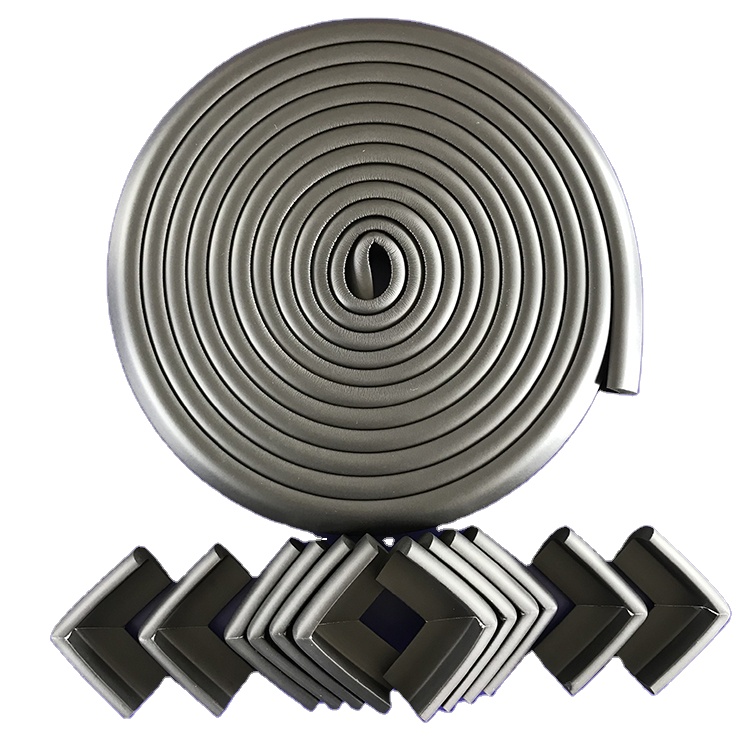 NBR Foam Soft Damping Guards L Shape Baby Safety Corner Protector Furniture Table Desk Edge Cushion Guard Strip