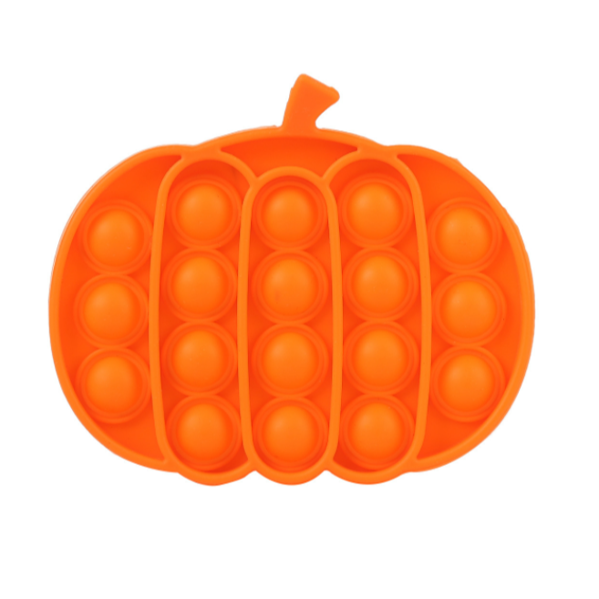 Antistress Autism Sensory Toys Christmas Pumpkin Silicone Bubble Toys Witch Halloween Ghost Fidget Toys
